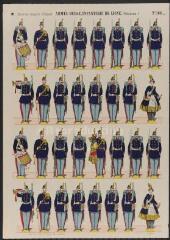 Armée belge. Infanterie de ligne (n° 166).