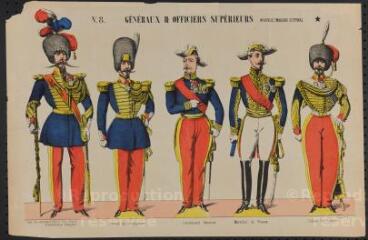 Généraux et officiers supérieurs (n° 8).