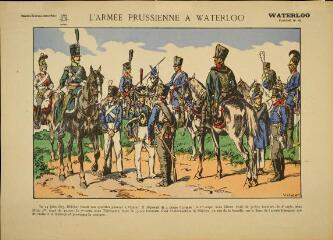 L'armée prussienne à Waterloo. Waterloo (n° 10).