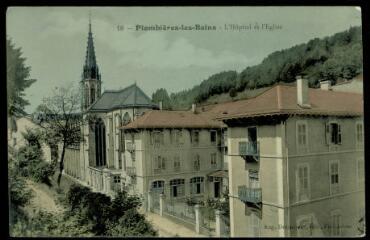 Plombières-les-Bains. - L'hôpital et l'église.