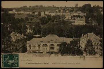 [Plombières-les-Bains]. - Nouveaux thermes et Grands Hôtels.