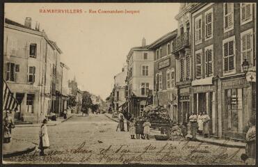 [Rambervillers]. - Rue commandant-Jacquot.