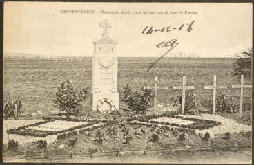 [Rambervillers]. - Monument élevé à nos soldats morts pour la France.
