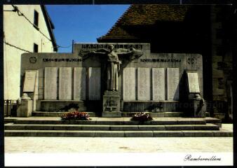 [Rambervillers]. - Le monument aux morts.