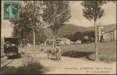 Vallée de Celles - La Trouche - Halte du tramway.