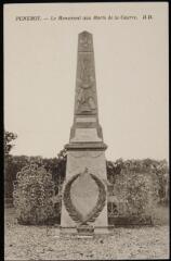 [Saint-Maurice-sur-Moselle]. - Le monument aux morts de la guerre.