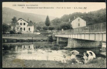 Saulxures-sur-Moselotte. - Pont de la gare.