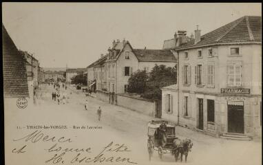 [Thaon-les-Vosges]. - Rue de Lorraine.