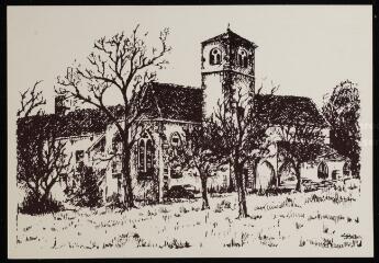 Couvent des cordeliers des Petits Thons (Vosges). - "Depuis les chambres de ce couvent on voit une vaste prairie peu éloignée des sources de la Saône. En été, et à l'époque où les jeunes branches, les feuillages et les arbres se mettent à pousser, l'église est merveilleuse" Père Picquet (1610).