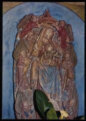 [Les Thons]. - Statue de Notre-Dame des Anges (XVe siècle). Autrefois sur le grand autel de l'église des Cordeliers.