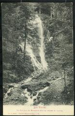 La cascade de Ronstein dans la combe du Valtin.