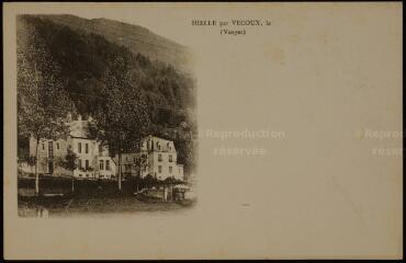 Hielle par Vecoux (Vosges).