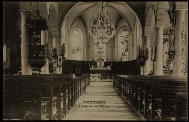 [Xertigny]. - L'intérieur de l'église.