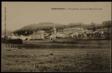 [Xertigny]. - Vue générale, prise de la rue de la gare.