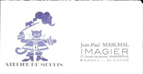 Atelier du Moulin : Jean-Paul Marchal, Imagier [Le Chat botté].