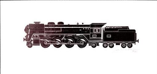 [Locomotive à vapeur].
