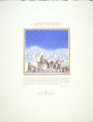 Saint Nicolas.