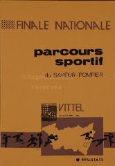 Finale nationale du parcours sportif du sapeur-pompier.