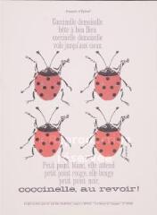 Coccinelle, au revoir !