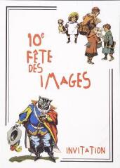 10e Fête des images, 31 octobre au 2 novembre 1997 / Invitation.