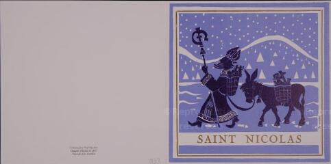 Saint Nicolas.