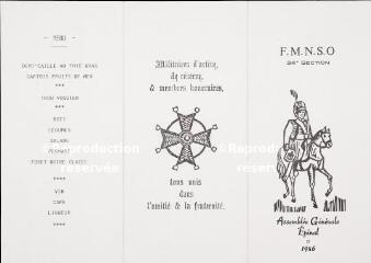 F.M.N.S.O : 34ème section (menu).