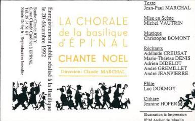 La chorale de la basilique chante Noël.