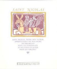 Saint Nicolas.