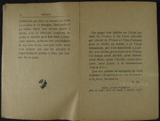 Desbuquois (G.), En guerre, Dieu au soldat, Reims, Paris, 1915, 107 p.