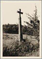 Girmont-Val-d'Ajol - croix de chemin de La Petite-Broche - 1709. – Vue d'ensemble.