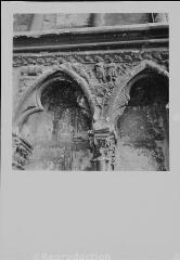 Bourges - cathédrale Saint-Étienne. – Vue rapprochée sur un écoinçon.