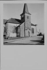 Brouvelieures - église de l'Exaltation-de-la-Sainte-Croix. – Vue d'ensemble.