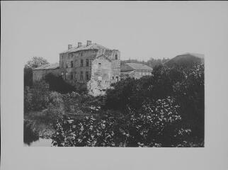 Chaumousey - ancienne abbaye Notre-Dame. – Vue d'ensemble.