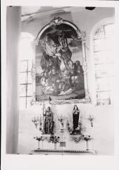 La Croix-aux-Mines - église Saint-Nicolas. – Vue d'un tableau représentant la Descente de croix.