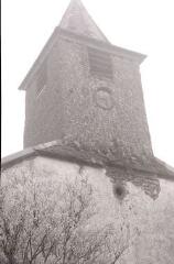 La Croix-aux-Mines, Le Chipal - chapelle Saint-Marc. – Vue rapprochée sur le clocher.