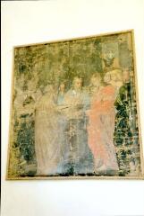 La Croix-aux-Mines, Le Chipal - chapelle Saint-Marc. – Vue d'un tableau représentant le mariage de la Vierge - XIXe siècle.