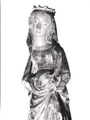 Épinal - basilique Saint-Maurice. – Vue d'une statue de Vierge.