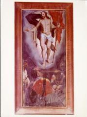 Jésonville - église Saint-Christophe. – Vue d'un tableau représentant la Résurrection - Claude Bassot - 1607.