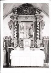 Lironcourt - église. – Vue d'un autel - XVIIIe siècle.