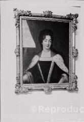 Remiremont - musée Charles de Bruyères. – Portrait de l'abbesse Anne-Charlotte de Lorraine - XVIIIe siècle.