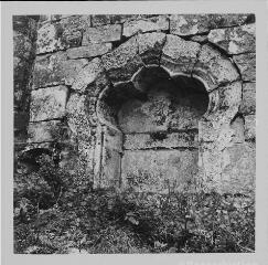 Saint-Baslemont - prieuré de Bonneval. – Vue des ruines.