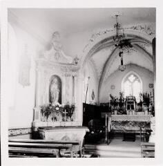 Zincourt - église Saint-Félix. – Vue de l'intérieur.