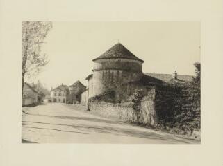 [Abbaye] non localisée. – Vue des tours.