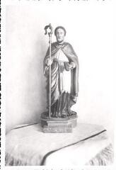 Statue non localisée. – Vue de saint Amé.