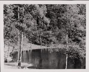 La Bresse. – Vue du lac des Corbeaux.