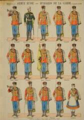 1 vue Armée russe. Hussards de la Garde (n° 956).